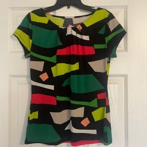 Worthington blouse with super cute colors